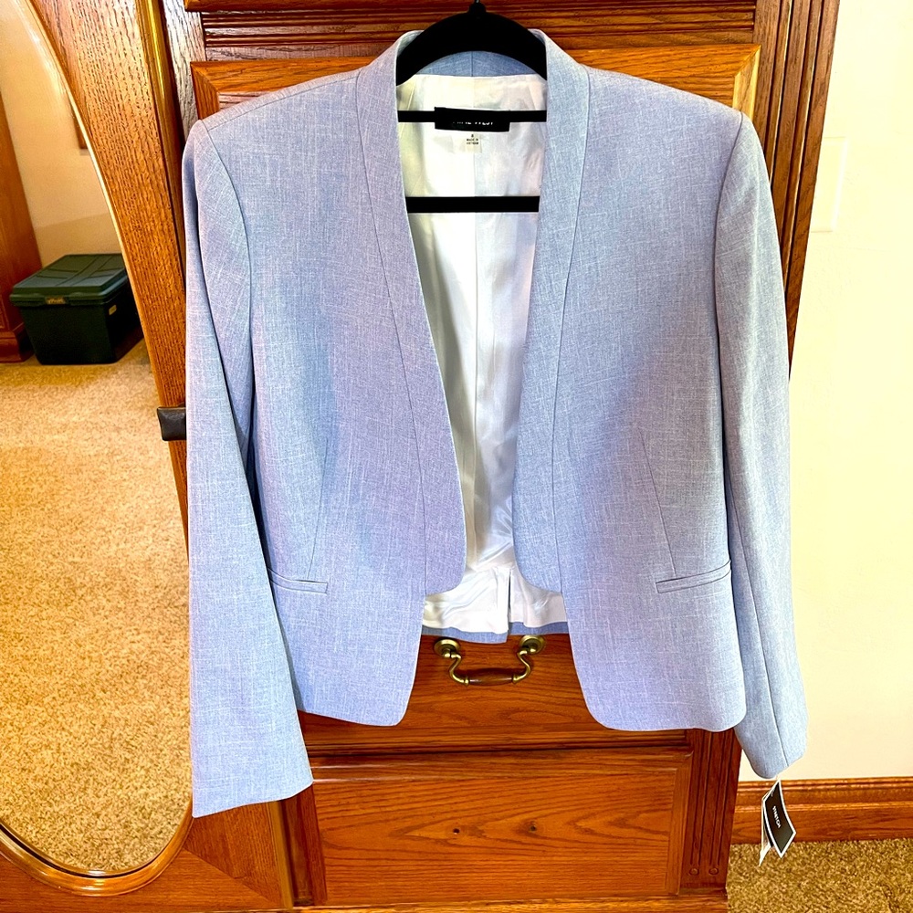 NWT: Nine West Light Blue Blazer
